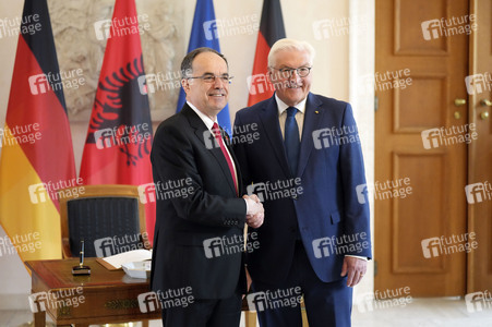 Begrüßung des Präsidenten der Republik Albanien in Berlin