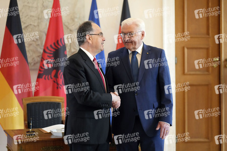 Begrüßung des Präsidenten der Republik Albanien in Berlin