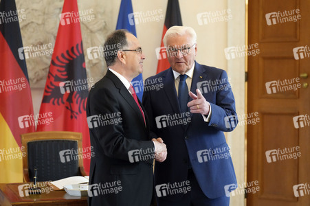 Begrüßung des Präsidenten der Republik Albanien in Berlin
