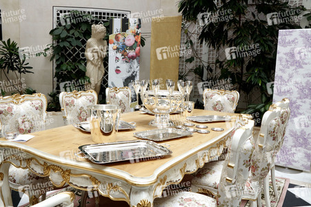 Präsentation der Möbel- und Interior-Linien von Harald Glööckler in Berlin