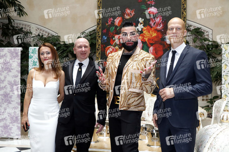 Präsentation der Möbel- und Interior-Linien von Harald Glööckler in Berlin