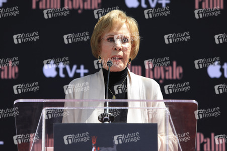 Hand and Footprint Ceremony mit Carol Burnett in Los Angeles