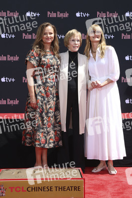 Hand and Footprint Ceremony mit Carol Burnett in Los Angeles