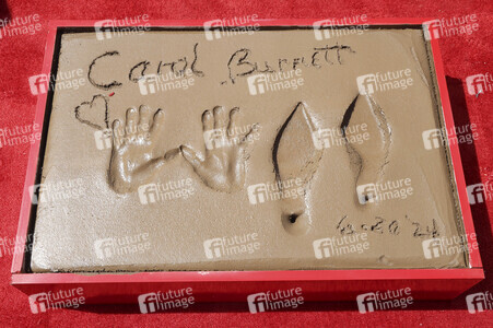 Hand and Footprint Ceremony mit Carol Burnett in Los Angeles