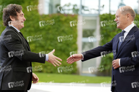 Empfang des Präsidenten von Argentinien in Berlin