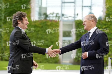 Empfang des Präsidenten von Argentinien in Berlin