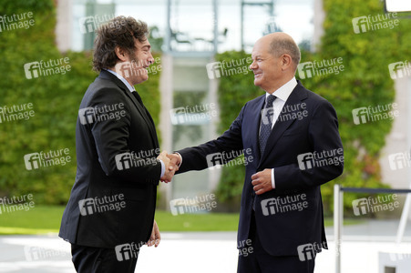 Empfang des Präsidenten von Argentinien in Berlin