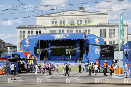 Mediengespräch zur UEFA EURO 2024 in Leipzig