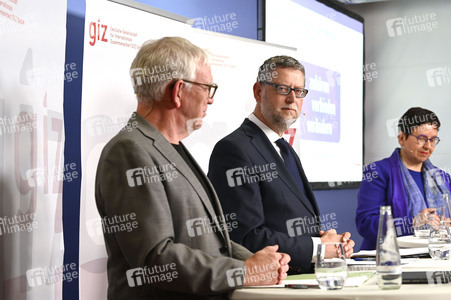Jahrespressekonferenz 2024 der Deutschen Gesellschaft für internationale Zusammenarbeit in Berlin