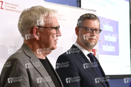 Jahrespressekonferenz 2024 der Deutschen Gesellschaft für internationale Zusammenarbeit in Berlin