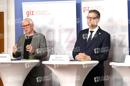 Jahrespressekonferenz 2024 der Deutschen Gesellschaft für internationale Zusammenarbeit in Berlin