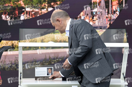 Olaf Scholz bei Siemens in Berlin