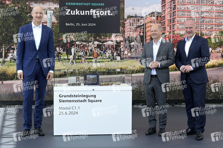 Olaf Scholz bei Siemens in Berlin