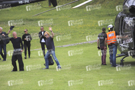Pressekonferenz mit Sting, Bryan Adams und Simply Red in Schladming