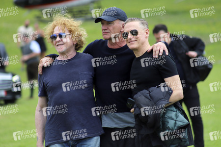 Pressekonferenz mit Sting, Bryan Adams und Simply Red in Schladming