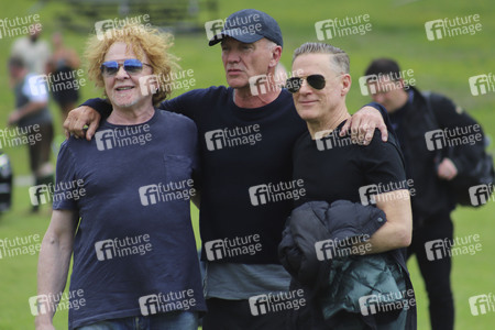 Pressekonferenz mit Sting, Bryan Adams und Simply Red in Schladming