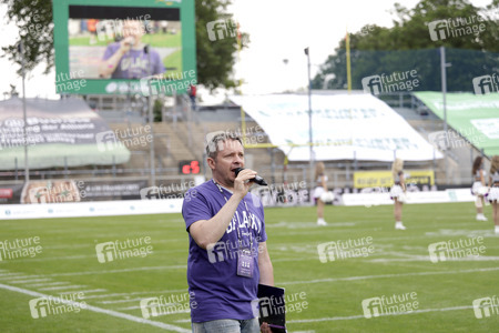 American Football-Spiel Frankfurt Galaxy vs. Hamburg Sea Devils in Frankfurt