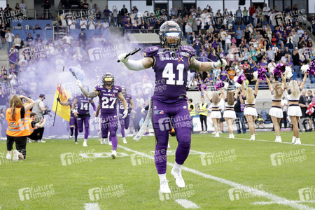 American Football-Spiel Frankfurt Galaxy vs. Hamburg Sea Devils in Frankfurt