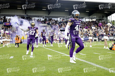 American Football-Spiel Frankfurt Galaxy vs. Hamburg Sea Devils in Frankfurt