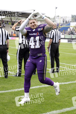 American Football-Spiel Frankfurt Galaxy vs. Hamburg Sea Devils in Frankfurt