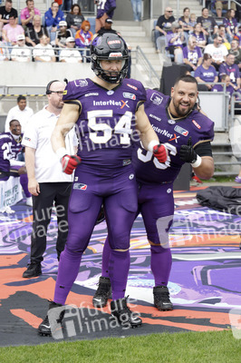 American Football-Spiel Frankfurt Galaxy vs. Hamburg Sea Devils in Frankfurt