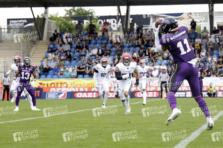 American Football-Spiel Frankfurt Galaxy vs. Hamburg Sea Devils in Frankfurt