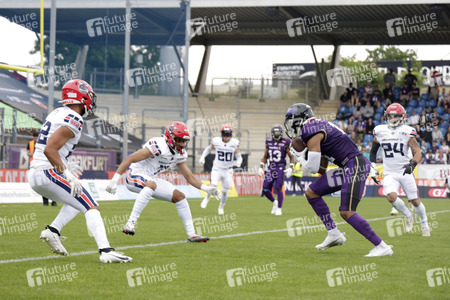 American Football-Spiel Frankfurt Galaxy vs. Hamburg Sea Devils in Frankfurt