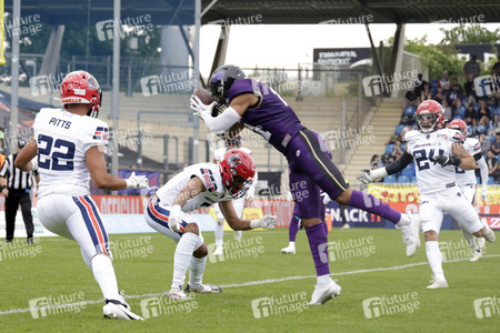 American Football-Spiel Frankfurt Galaxy vs. Hamburg Sea Devils in Frankfurt
