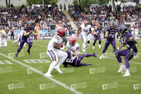 American Football-Spiel Frankfurt Galaxy vs. Hamburg Sea Devils in Frankfurt