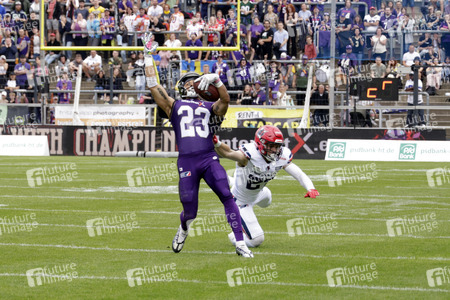 American Football-Spiel Frankfurt Galaxy vs. Hamburg Sea Devils in Frankfurt