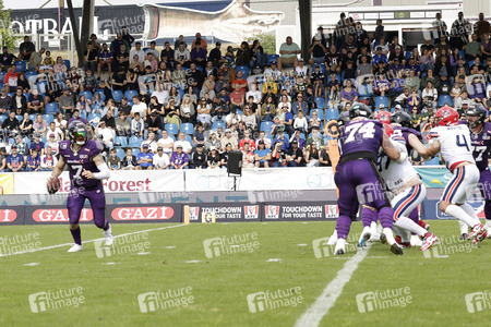 American Football-Spiel Frankfurt Galaxy vs. Hamburg Sea Devils in Frankfurt