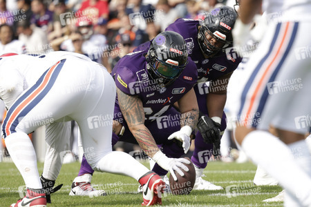 American Football-Spiel Frankfurt Galaxy vs. Hamburg Sea Devils in Frankfurt