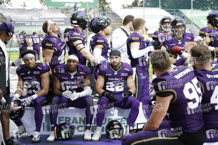 American Football-Spiel Frankfurt Galaxy vs. Hamburg Sea Devils in Frankfurt