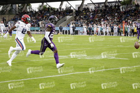 American Football-Spiel Frankfurt Galaxy vs. Hamburg Sea Devils in Frankfurt
