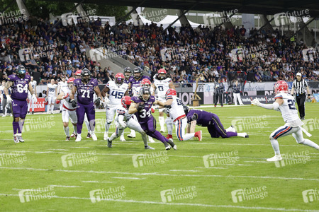 American Football-Spiel Frankfurt Galaxy vs. Hamburg Sea Devils in Frankfurt
