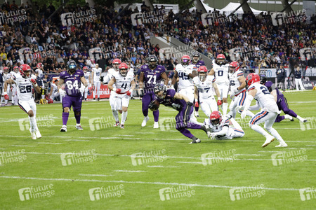 American Football-Spiel Frankfurt Galaxy vs. Hamburg Sea Devils in Frankfurt