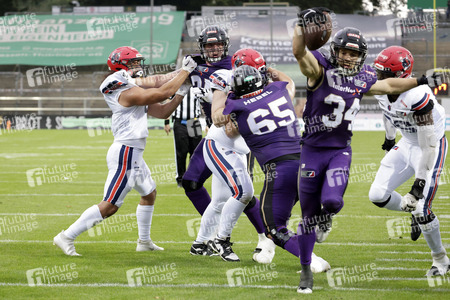 American Football-Spiel Frankfurt Galaxy vs. Hamburg Sea Devils in Frankfurt