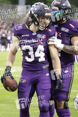 American Football-Spiel Frankfurt Galaxy vs. Hamburg Sea Devils in Frankfurt