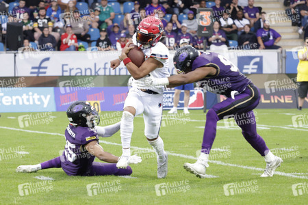 American Football-Spiel Frankfurt Galaxy vs. Hamburg Sea Devils in Frankfurt