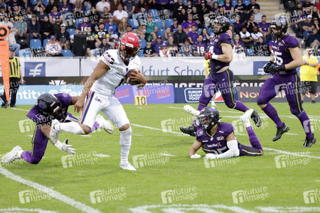 American Football-Spiel Frankfurt Galaxy vs. Hamburg Sea Devils in Frankfurt