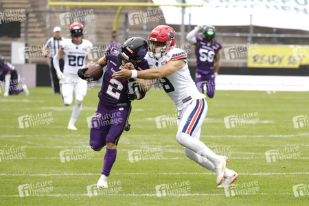 American Football-Spiel Frankfurt Galaxy vs. Hamburg Sea Devils in Frankfurt