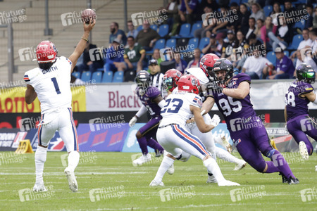 American Football-Spiel Frankfurt Galaxy vs. Hamburg Sea Devils in Frankfurt