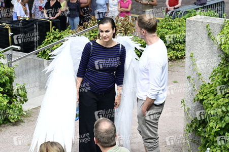 Theaterprobe 'Jedermann' in Weimar