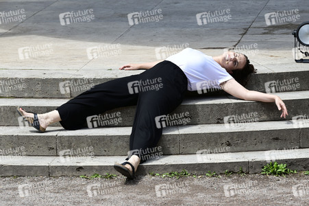 Theaterprobe 'Jedermann' in Weimar