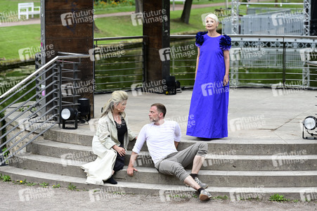 Theaterprobe 'Jedermann' in Weimar