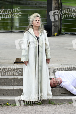 Theaterprobe 'Jedermann' in Weimar