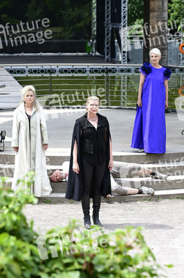 Theaterprobe 'Jedermann' in Weimar