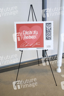 Präsentation der Roland Kaiser-Briefmarken in Bonn