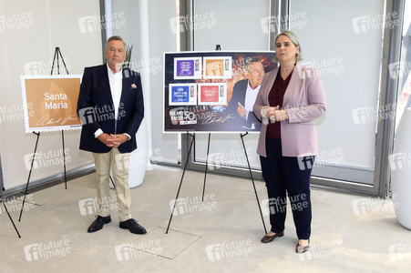 Präsentation der Roland Kaiser-Briefmarken in Bonn