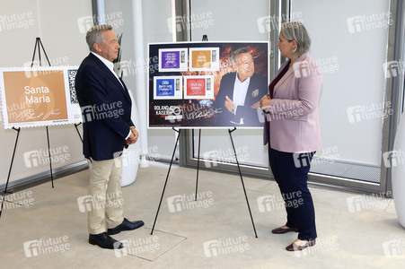 Präsentation der Roland Kaiser-Briefmarken in Bonn